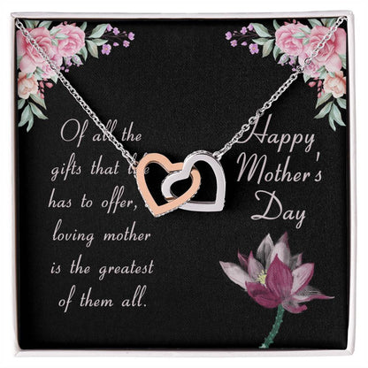 Of All The Gifts - Interlocked Hearts Interlocking Hearts Necklace