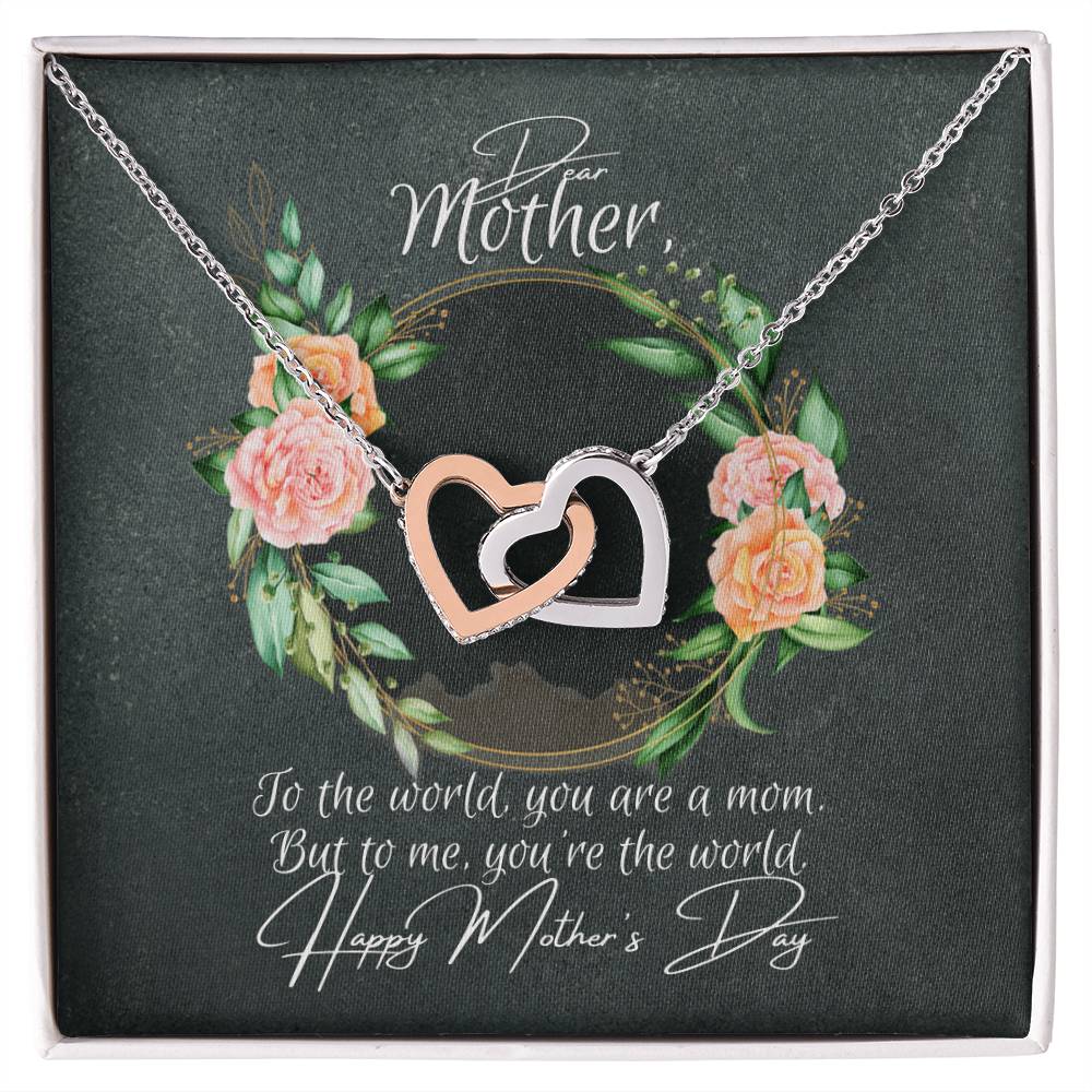 50 The Perfect Mother'S Day Necklace Interlocking Hearts Necklace