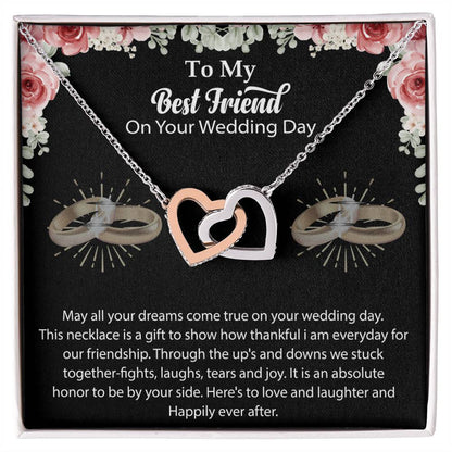 My Best Friend’S Wedding Interlocking Hearts Necklace