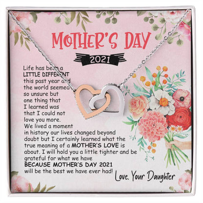 Interlocking Hearts Mother’S Day 2021 Life Has Been A Little Different This Past Year Interlocking Hearts Necklace