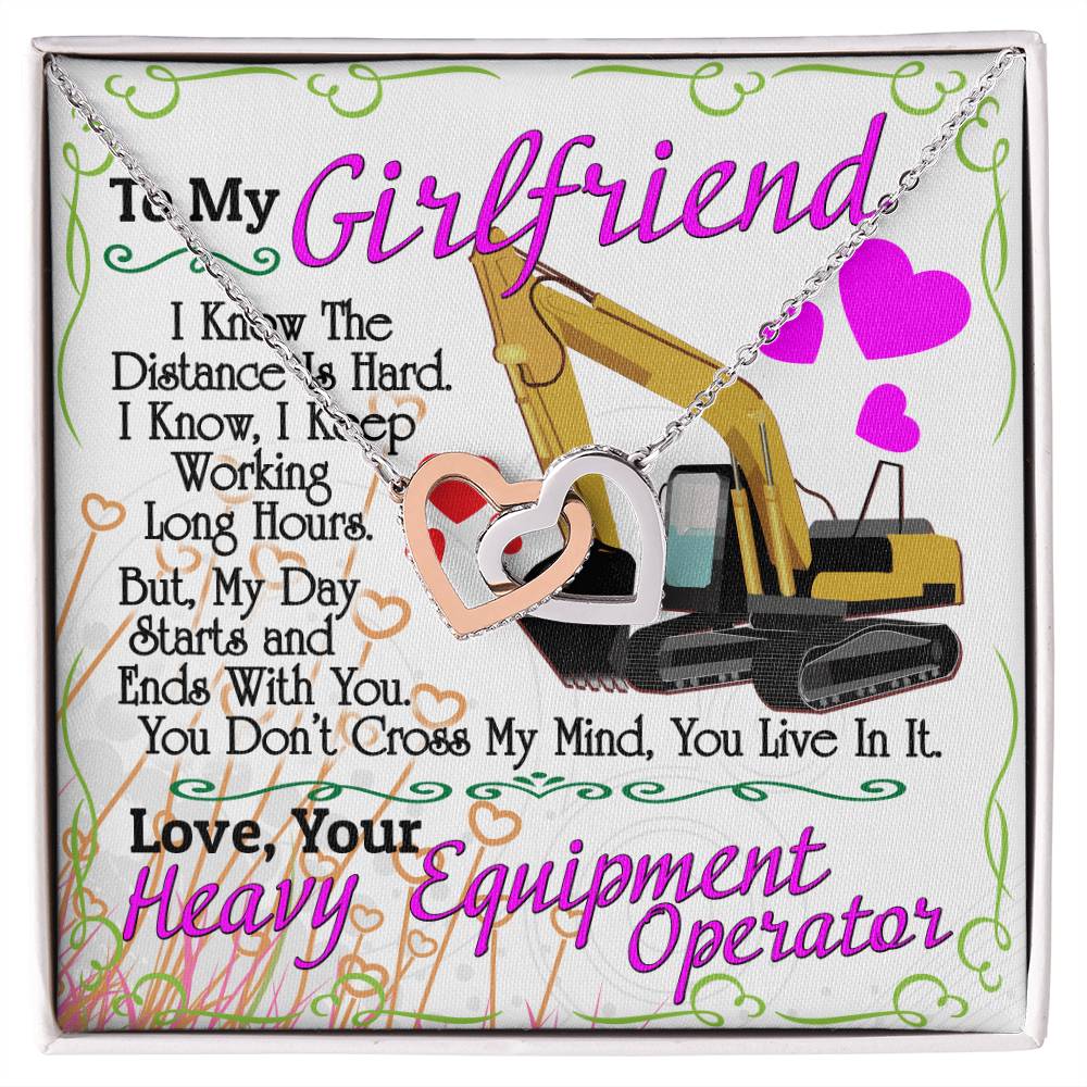 Heo'S Girlfriend - Interlocking Heart Necklace Interlocking Hearts Necklace