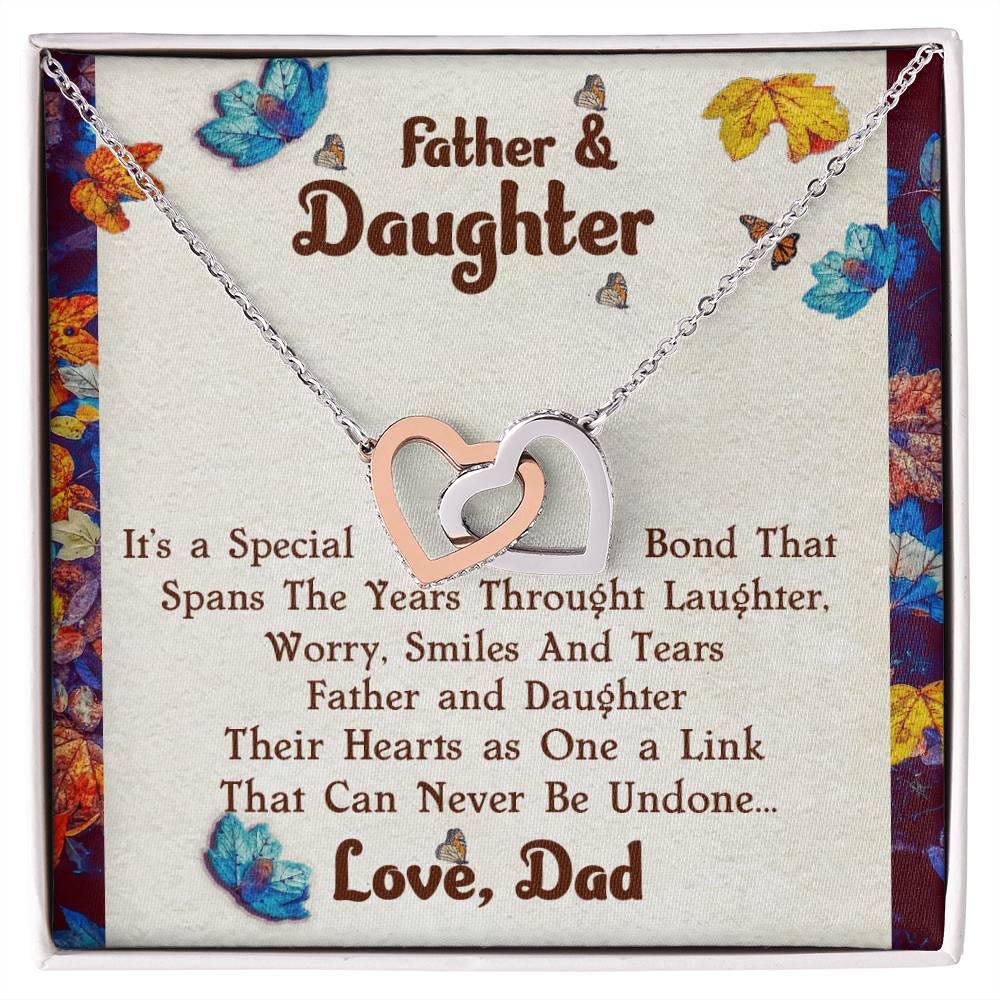 Interlocking Heart Necklace For Daughter Interlocking Hearts Necklace