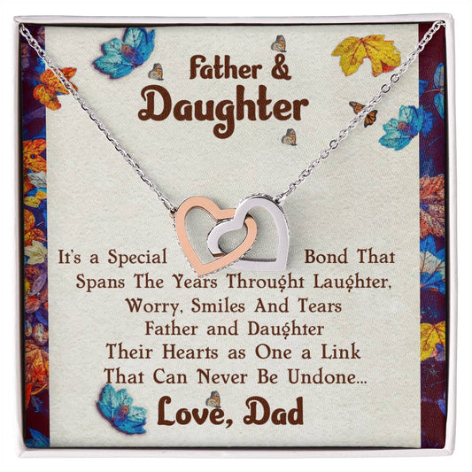 Interlocking Heart Necklace For Daughter Interlocking Hearts Necklace