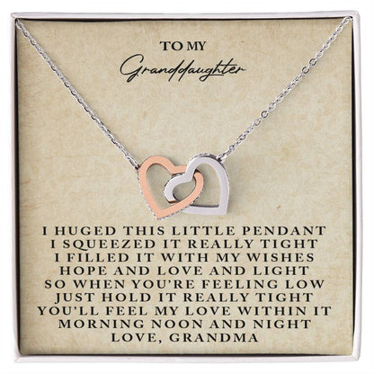 Give Her The Gift She Will Always Remember?? - Interlocking Necklace Interlocking Hearts Necklace