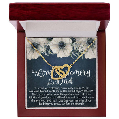 Godmother & Godson Necklace Gift For Godmother Godmother Gift Interlocking Hearts Necklace For Godmother Cute Gift For Godmother