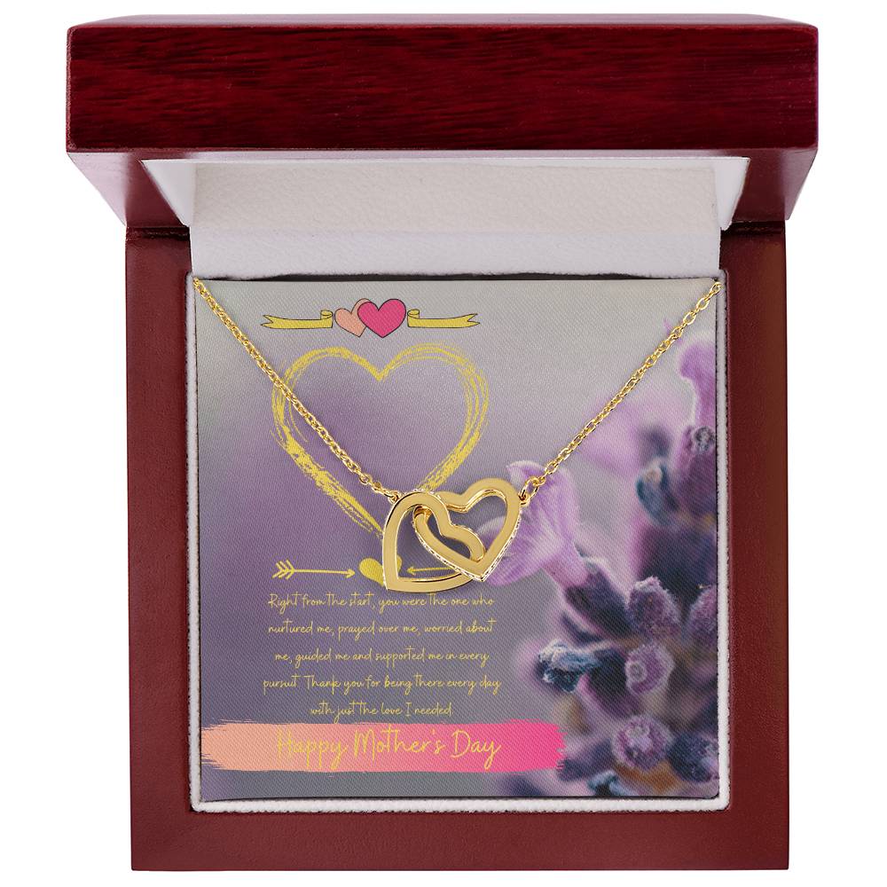 Never Ending Love Interlocking Hearts Necklace
