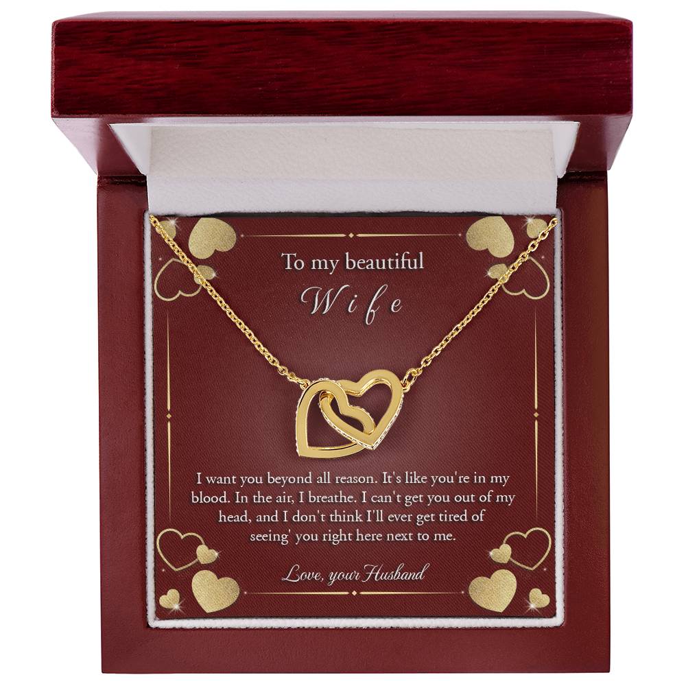 Interlocking Hearts Necklace - Beyond All Reason