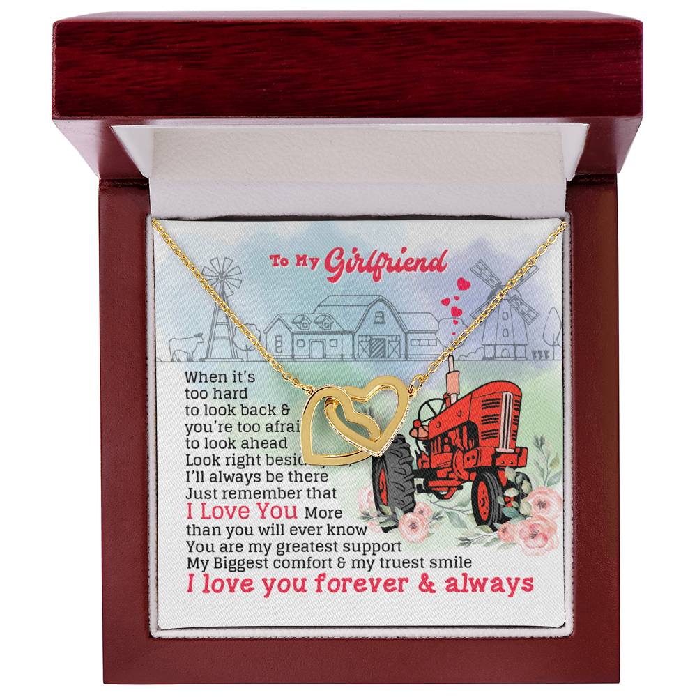 Farmer'S Girlfriend - Interlocking Heart Necklace Interlocking Hearts Necklace