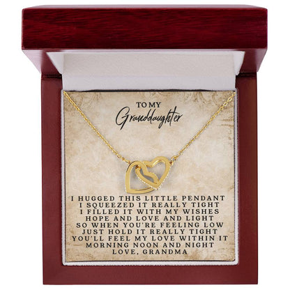 Give Her The Gift She Will Always Remember?? Interlocking Hearts Necklace