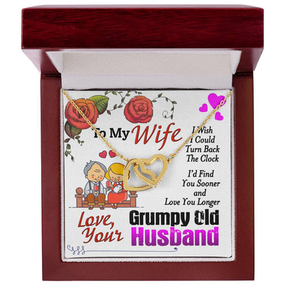 Old Man'S Wife - Interlocking Heart Necklace Interlocking Hearts Necklace