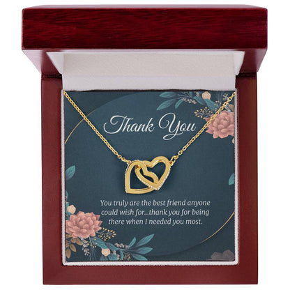 Thank You - Interlocking Hearts Interlocking Hearts Necklace