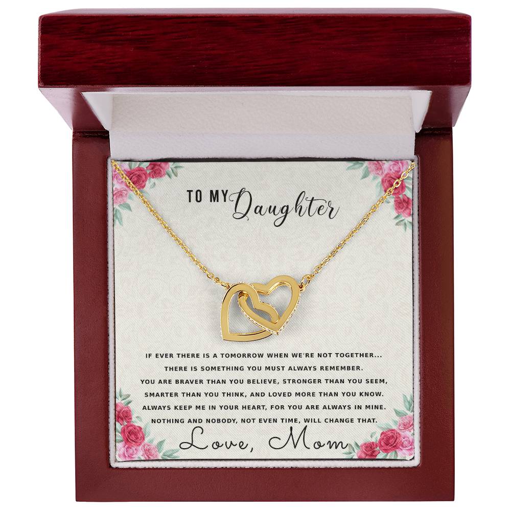 TOD923~1 Interlocking Hearts Necklace