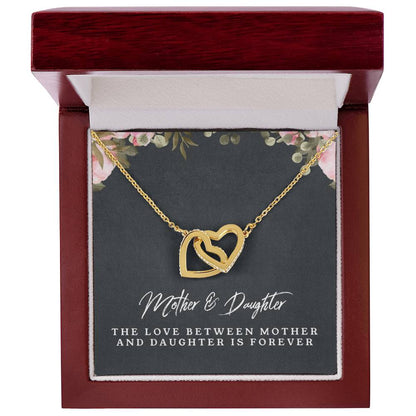 Mother & Daughter - Interlocking Heart Necklace Interlocking Hearts Necklace