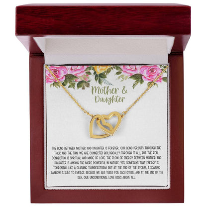 Mother Daughter Gift Necklace Mother'S Day Gift Gifts For Mom Mom Necklace Interlocking Hearts Necklace