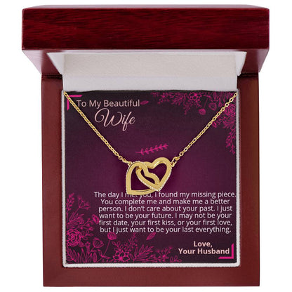 I Met You - Interlocked Hearts Interlocking Hearts Necklace