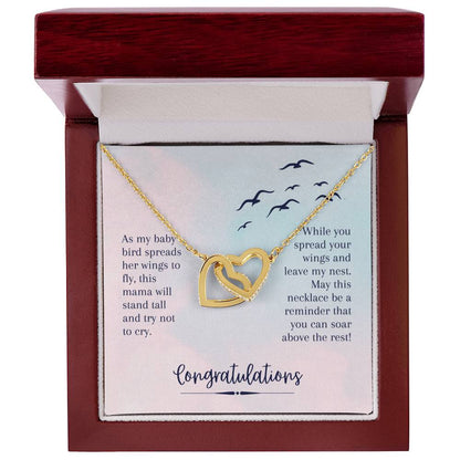 Interlocked Heart Neckless - Graduation Day Interlocking Hearts Necklace