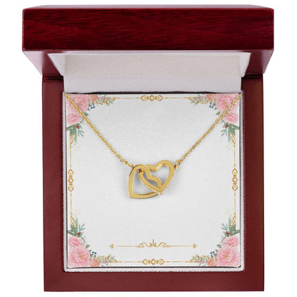 Mother'S Day Interlocking Hearts Necklace