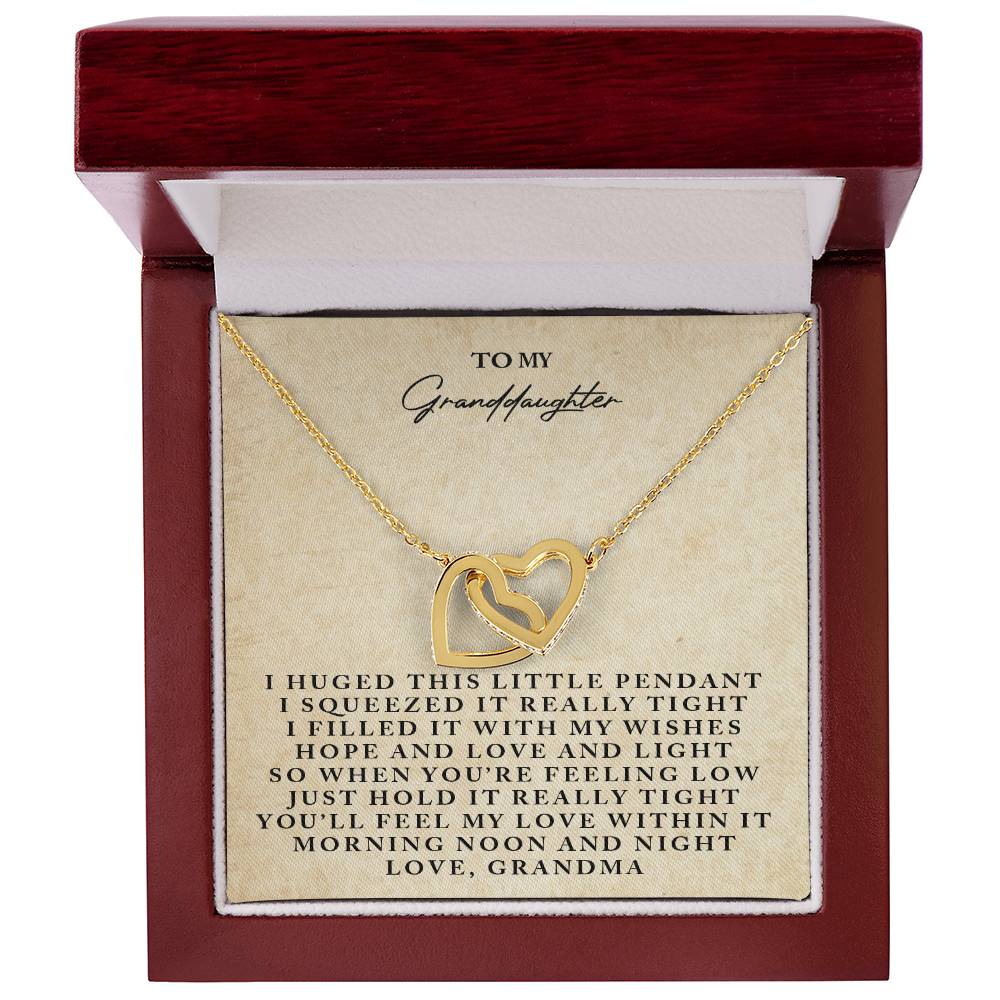 Give Her The Gift She Will Always Remember?? - Interlocking Necklace Interlocking Hearts Necklace