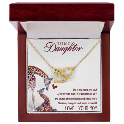 TOC058~1 Interlocking Hearts Necklace