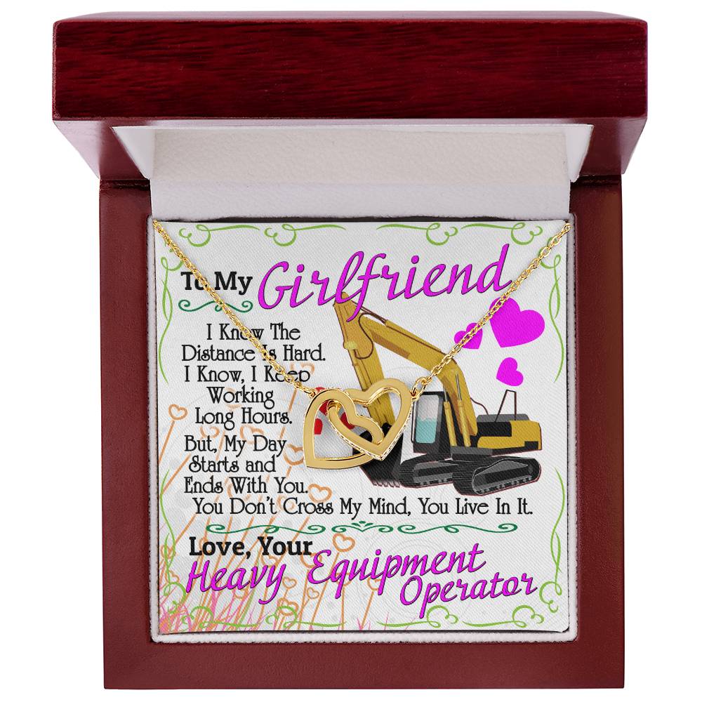 Heo'S Girlfriend - Interlocking Heart Necklace Interlocking Hearts Necklace