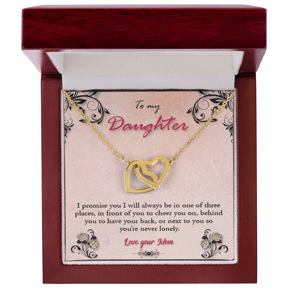 Interlocking Hearts Necklace - Promise