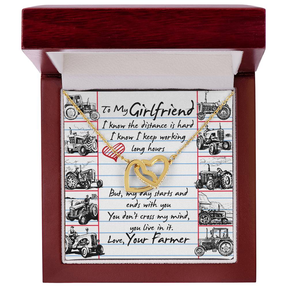 Farmer'S Girlfriend - Interlocking Heart Necklace Interlocking Hearts Necklace