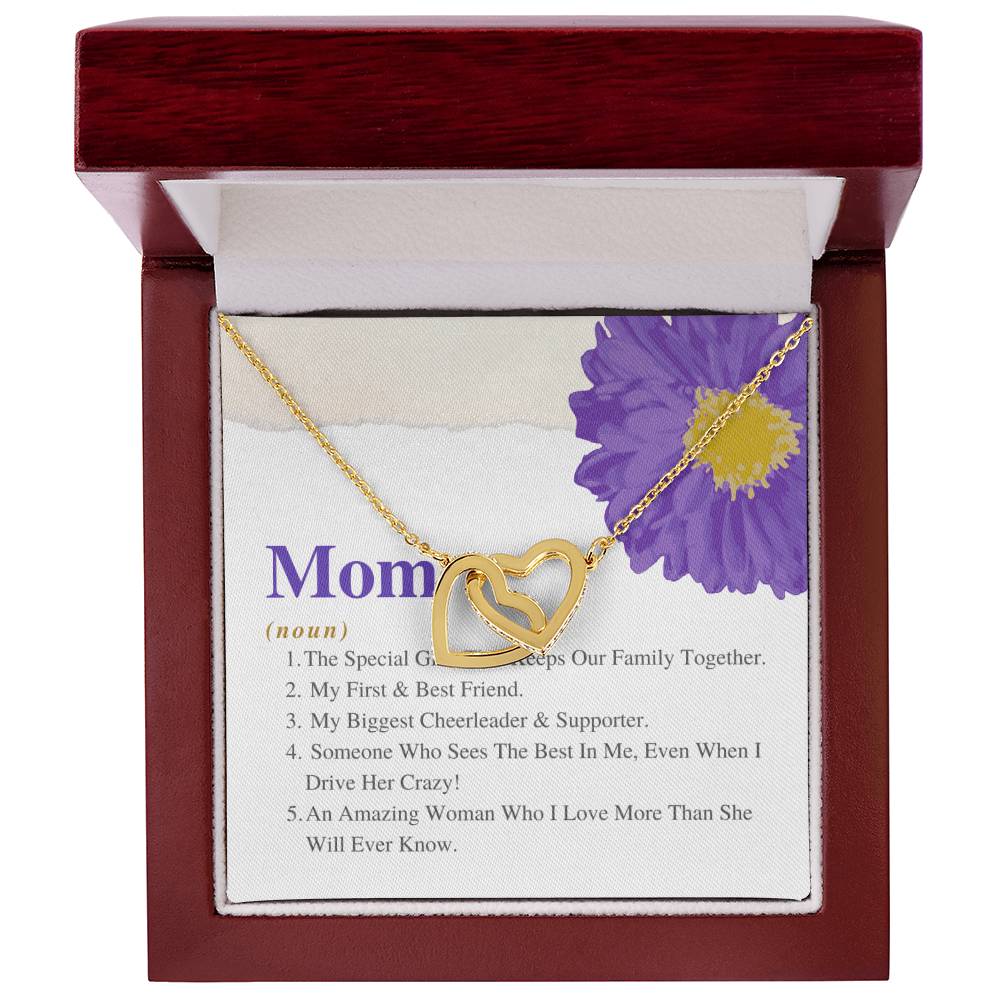 The Perfect Mother'S Day Gift. Interlocking Hearts Necklace