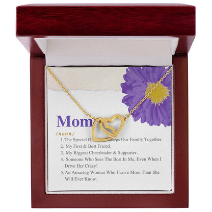 The Perfect Mother'S Day Gift. Interlocking Hearts Necklace