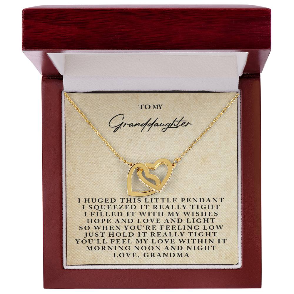Give Her The Gift She Will Always Remember?? - Interlocking Necklace Interlocking Hearts Necklace