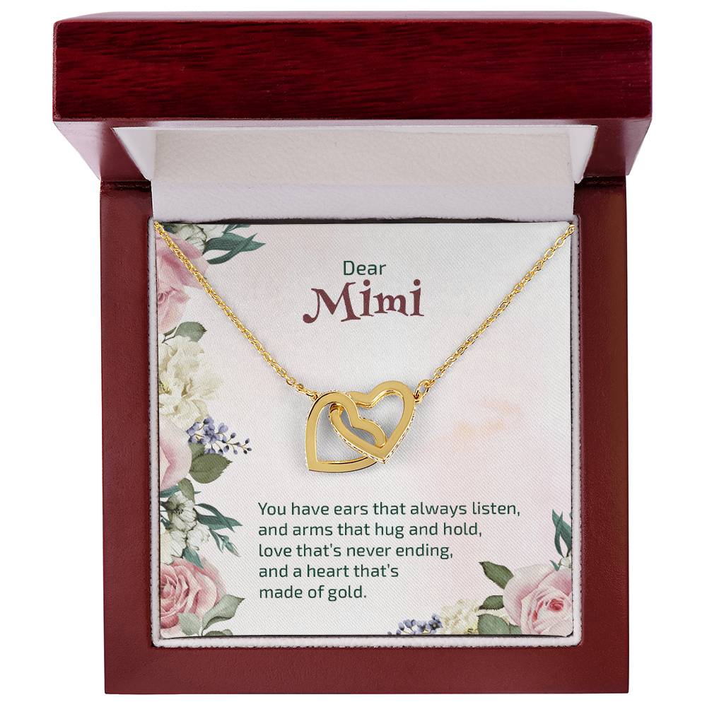 Interlocking Hearts Necklace For Mimi