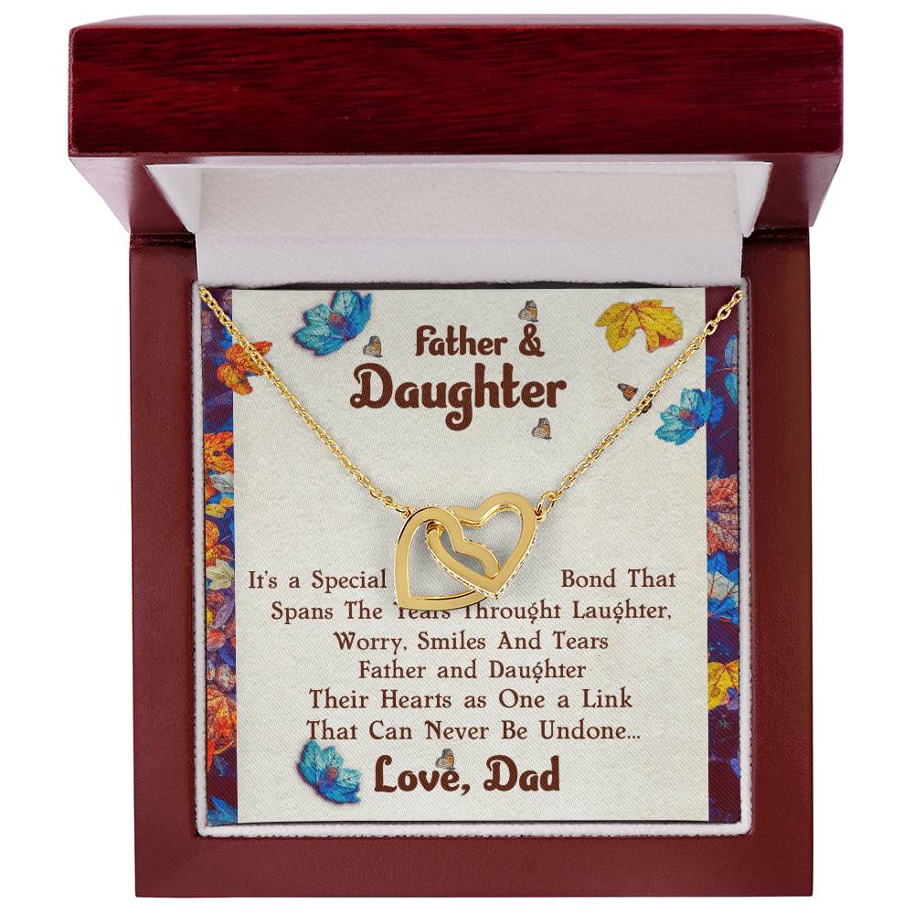 Interlocking Heart Necklace For Daughter Interlocking Hearts Necklace