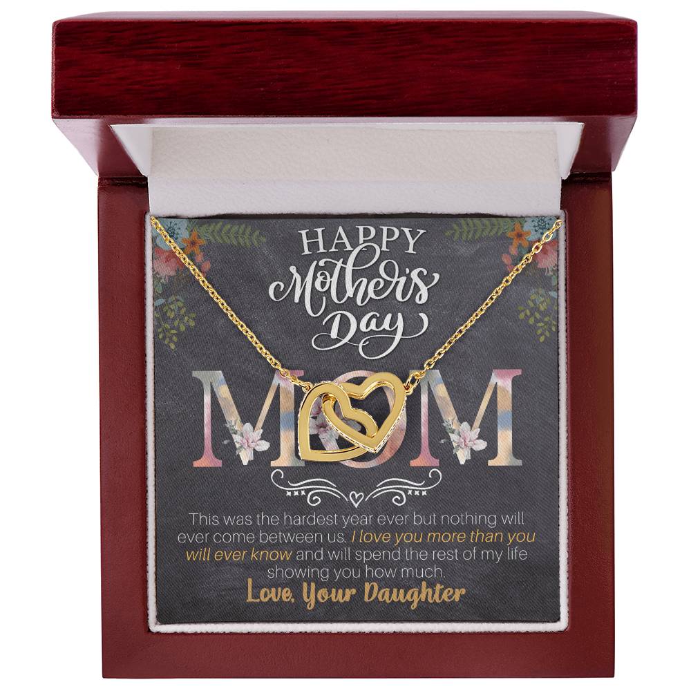 Best Mother'S Day Interlock Necklace Interlocking Hearts Necklace