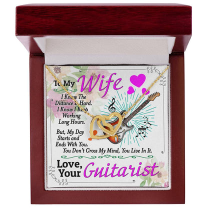 Guitarist'S Wife - Interlocking Heart Necklace Interlocking Hearts Necklace