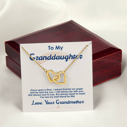 Collection Granddaughter - Always Heart To Heart - Necklace Interlocking Hearts Necklace