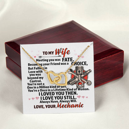 Mechanic'S Wife - Interlocking Heart Necklace Interlocking Hearts Necklace