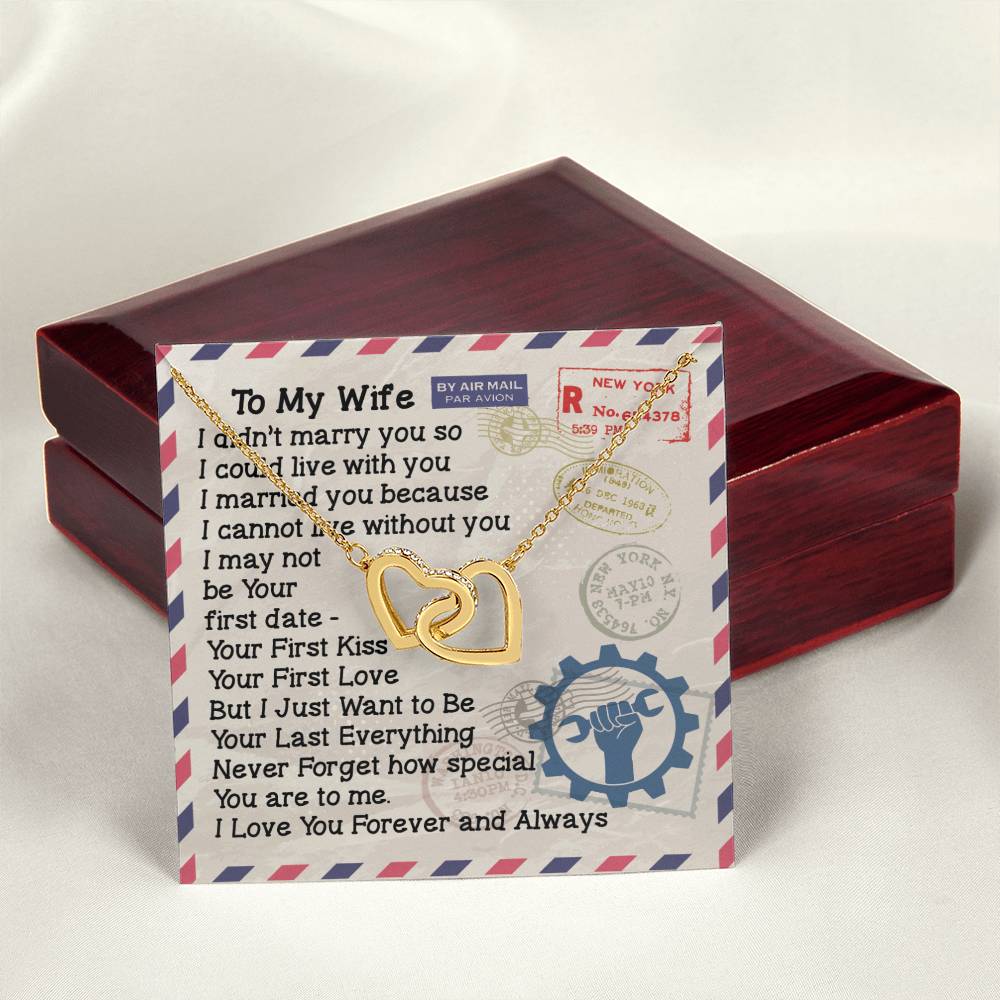Mechanic'S Wife - Interlocking Heart Necklace Interlocking Hearts Necklace