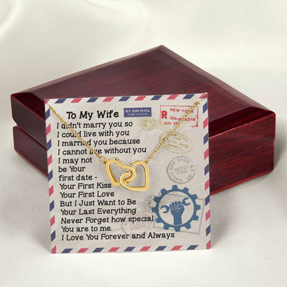 Mechanic'S Wife - Interlocking Heart Necklace Interlocking Hearts Necklace