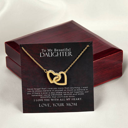 Collection Daughter - More Beautiful That You'Ll Ever Know - Necklace Interlocking Hearts Necklace