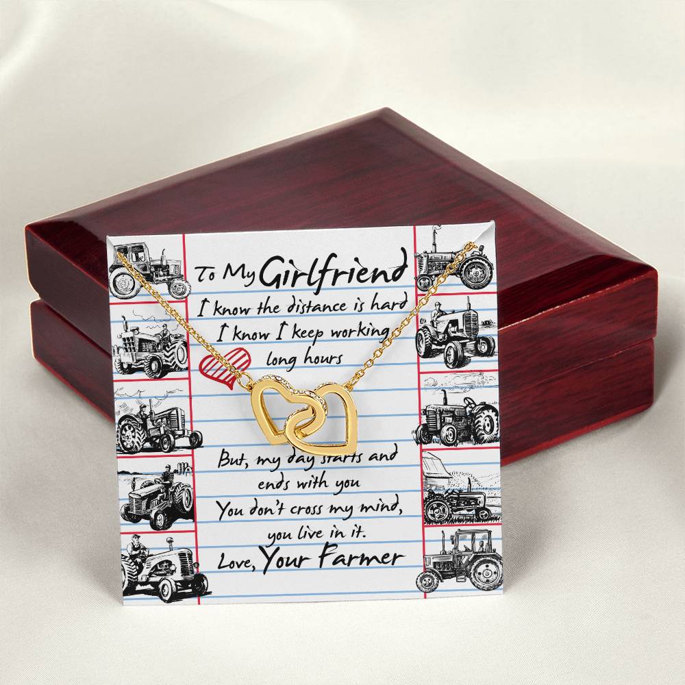 Farmer'S Girlfriend - Interlocking Heart Necklace Interlocking Hearts Necklace