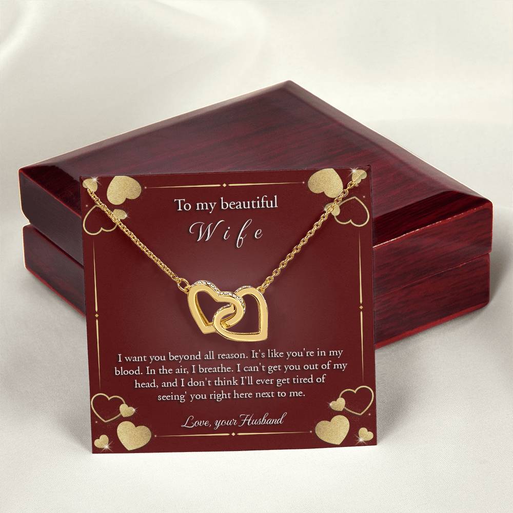 Interlocking Hearts Necklace - Beyond All Reason