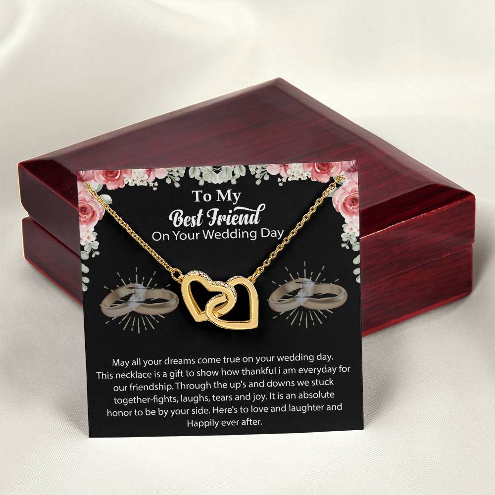My Best Friend’S Wedding Interlocking Hearts Necklace
