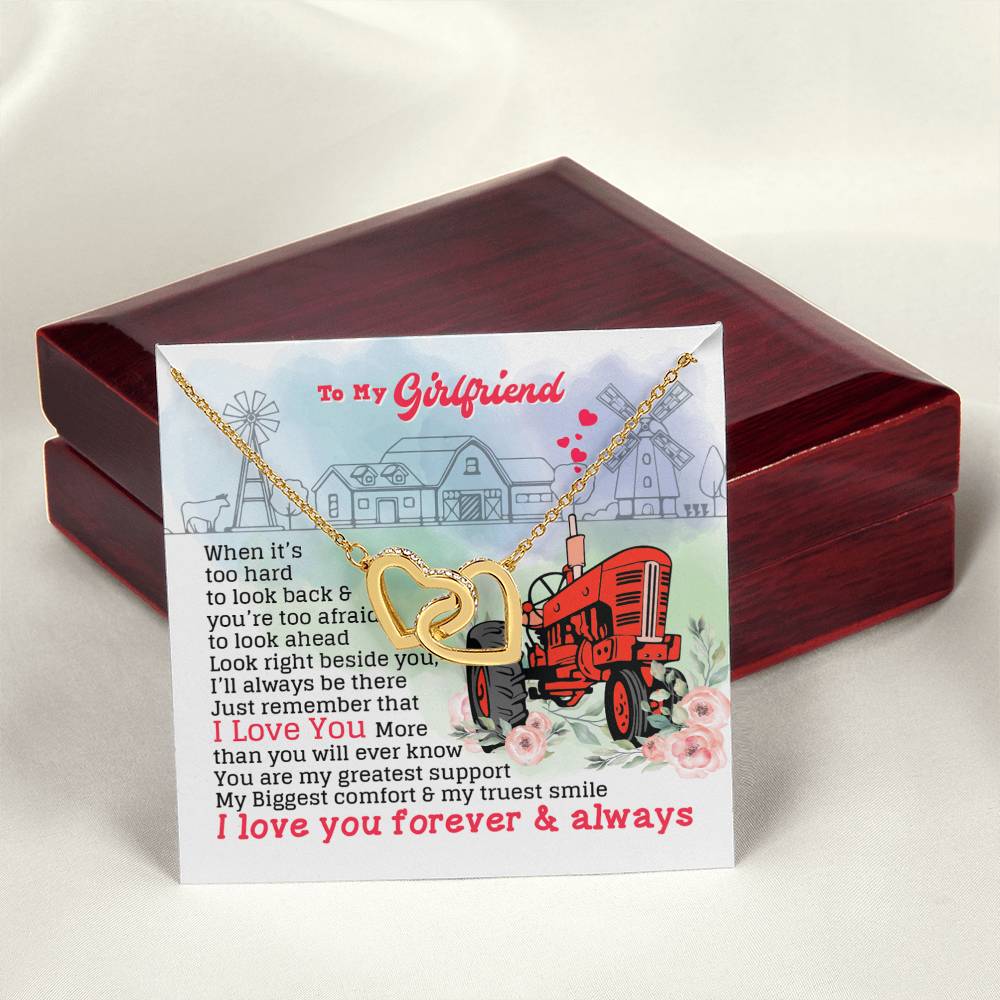 Farmer'S Girlfriend - Interlocking Heart Necklace Interlocking Hearts Necklace