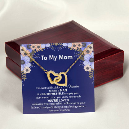 Mothers Day Collection - Interlocking Hearts Interlocking Hearts Necklace