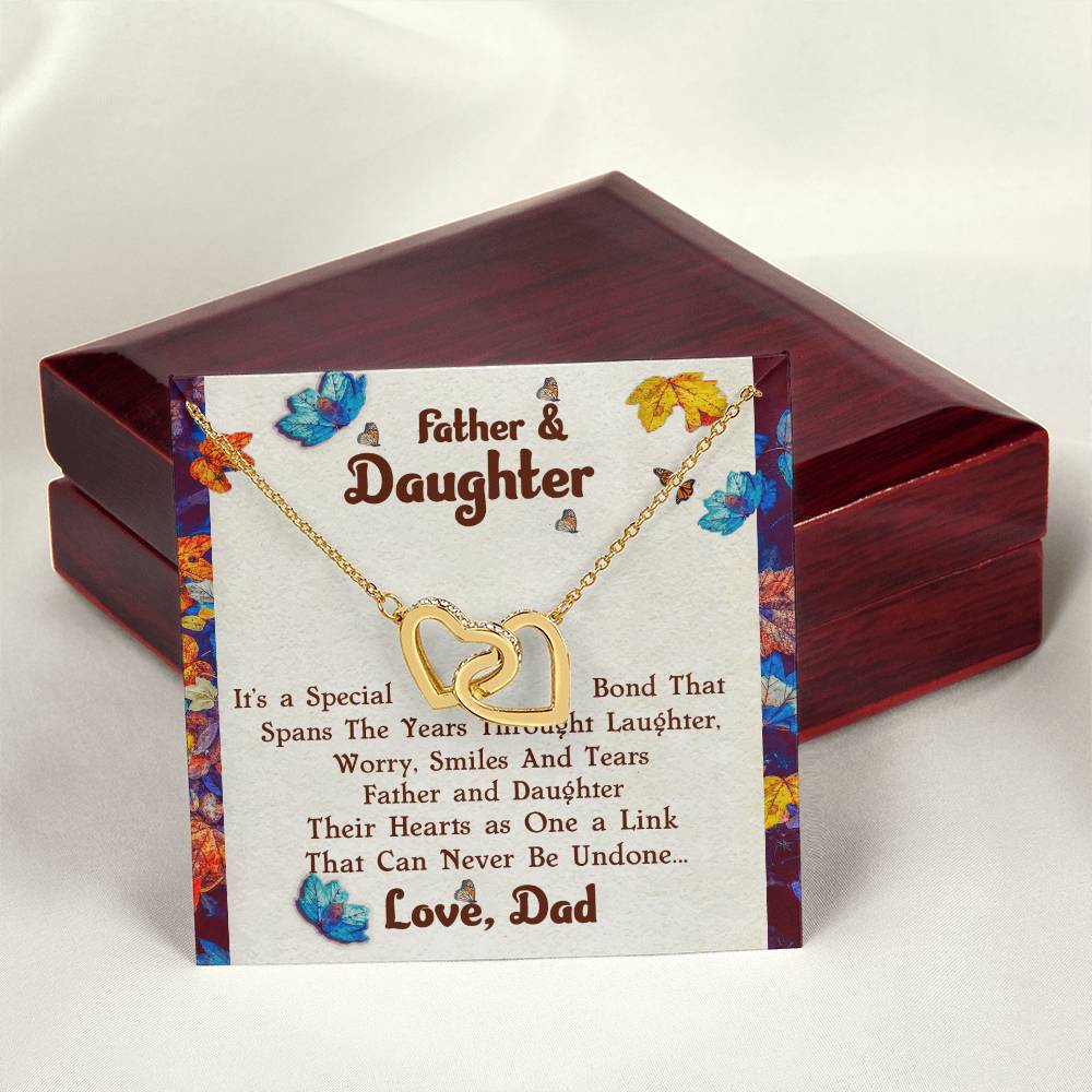 Interlocking Heart Necklace For Daughter Interlocking Hearts Necklace