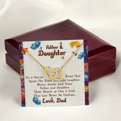Interlocking Heart Necklace For Daughter Interlocking Hearts Necklace