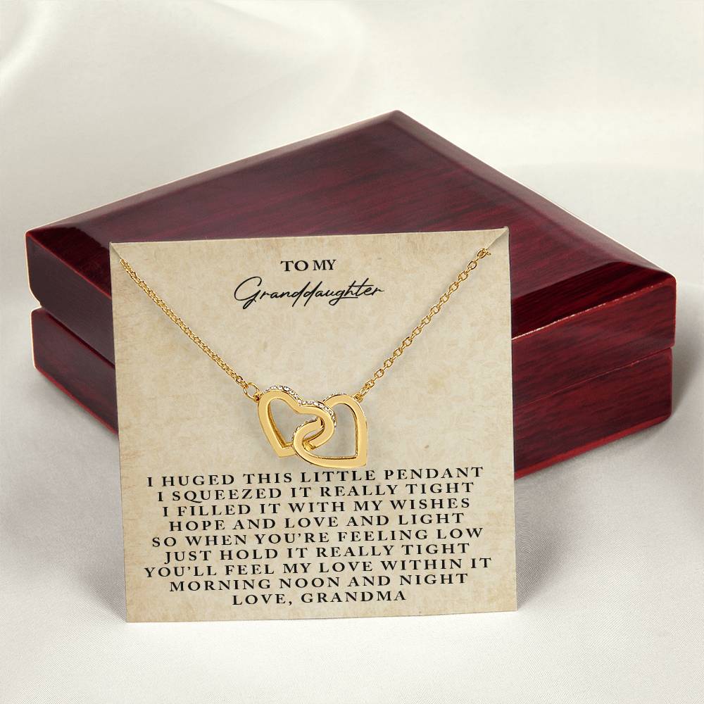 Give Her The Gift She Will Always Remember?? - Interlocking Necklace Interlocking Hearts Necklace