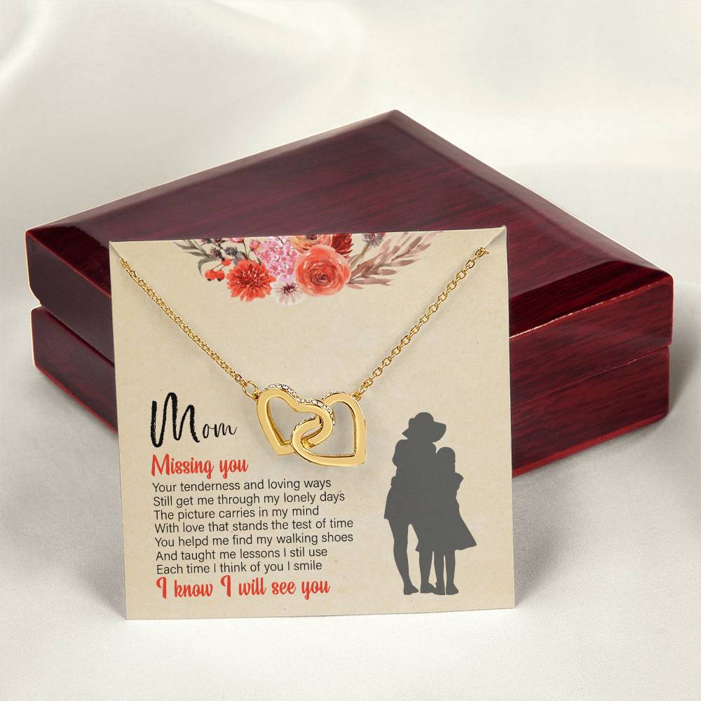 Meaningful Gifts For Mom From Daughter Unique Mother Daughter Gifts Mother Daughter Mothers Day Ideas Meaningful Mothers Day Gifts From Daughter Interlocking Hearts Necklace