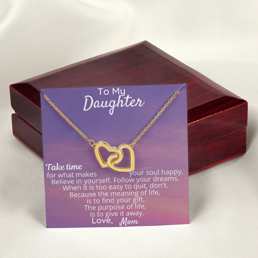 Take Time For - Interlocking Hearts Necklace