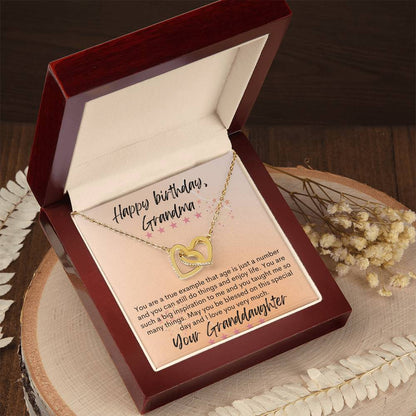 A Beautiful Birthday Gift For Grandma - The Stunning Interlocking Hearts Necklace