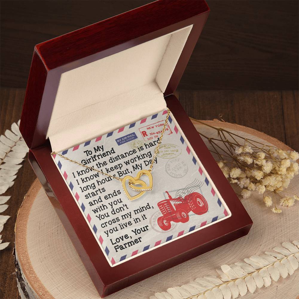 Farmer'S Girlfriend - Interlocking Heart Necklace Interlocking Hearts Necklace